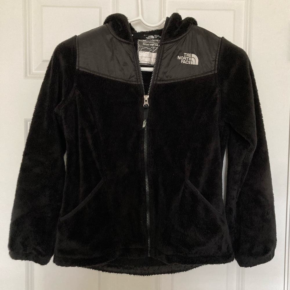 Girls The North Face Fleece Hoodie Jacket size M 10/12